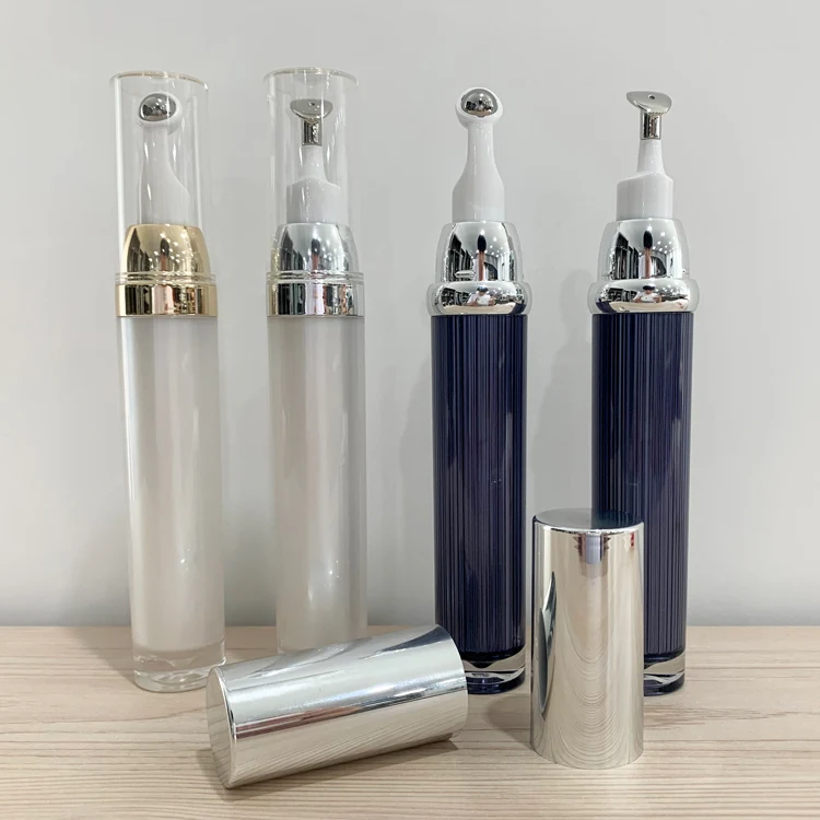 Chai airless kem mắt 15ml đầu massage