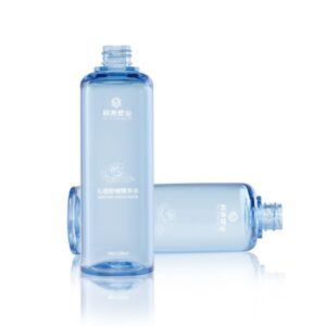 KY-PETG-BLUE-SET - Bộ Chai Bơm Dưỡng Da PETG Xanh Trong Thành Dày 80-150ml