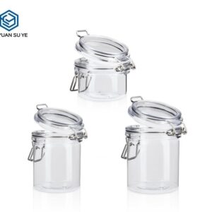 KY001PC - Hũ Nhựa PET Dáng Trụ Thẳng Nắp Kín 300-350ml