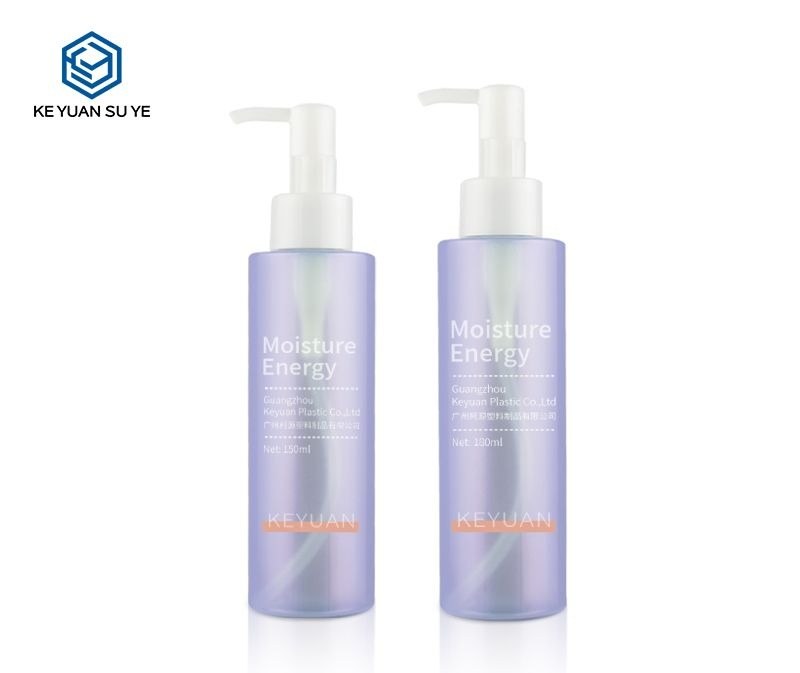 KY003 - Chai Nhựa PET Đựng Toner & Lotion Nhũ Tím 150ml/180ml