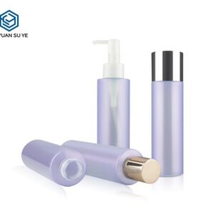 KY003 - Chai Nhựa PET Đựng Toner & Lotion Nhũ Tím 150ml/180ml
