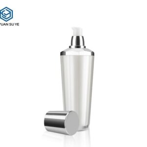KY004AB - Chai Nhựa Acrylic Bạc Cao Cấp Đựng Sữa Dưỡng, Lotion 25-120ml