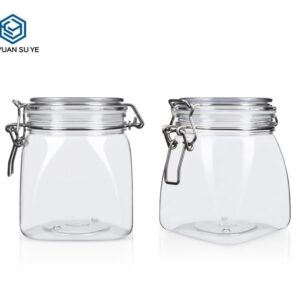 KY004PC - Hũ Nhựa PET Đựng Mật Ong Kiểu Dáng Độc Đáo 220ml/500ml