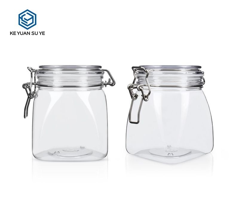 KY004PC - Hũ Nhựa PET Đựng Mật Ong Kiểu Dáng Độc Đáo 220ml/500ml