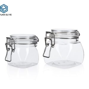 KY004PC - Hũ Nhựa PET Đựng Mật Ong Kiểu Dáng Độc Đáo 220ml/500ml
