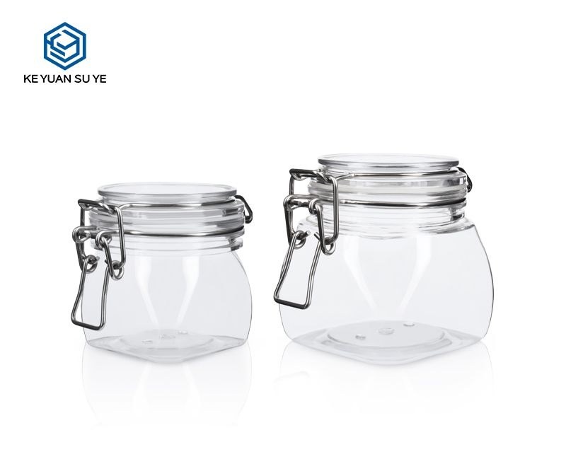 KY004PC - Hũ Nhựa PET Đựng Mật Ong Kiểu Dáng Độc Đáo 220ml/500ml