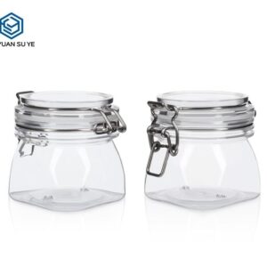 KY004PC - Hũ Nhựa PET Đựng Mật Ong Kiểu Dáng Độc Đáo 220ml/500ml