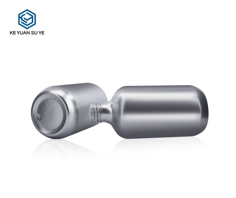 KY004 - Chai Nhựa Mỹ Phẩm Cao Cấp 300ml Ánh Bạc UV Sang Trọng
