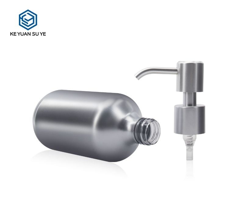 KY004 - Chai Nhựa Mỹ Phẩm Cao Cấp 300ml Ánh Bạc UV Sang Trọng