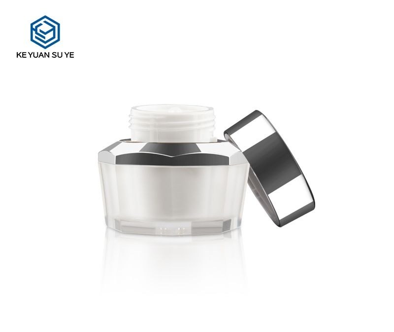 KY005AJ - Hũ Kem Acrylic Mạ Bạc 30ml 50ml