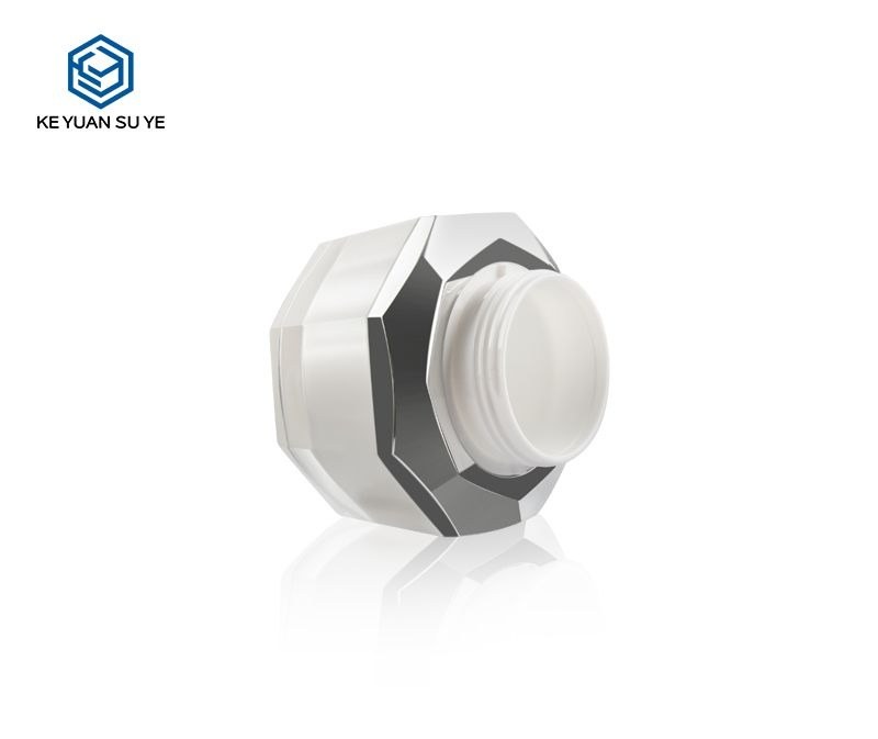 KY005AJ - Hũ Kem Acrylic Mạ Bạc 30ml 50ml