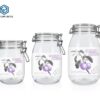 KY005PC - Hu nhua PET co lon dung hat, mut, trai cay say 800-1600ml