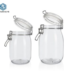 KY005PC - Hu nhua PET co lon dung hat, mut, trai cay say 800-1600ml