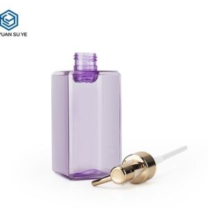 KY005 - Chai Nhựa PETG Vòi Bơm Đựng Sữa Tắm, Nước Rửa Tay Cao Cấp Mạ UV Vàng