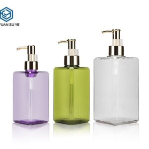 KY005 - Chai Nhựa PETG Vòi Bơm Đựng Sữa Tắm, Nước Rửa Tay Cao Cấp Mạ UV Vàng