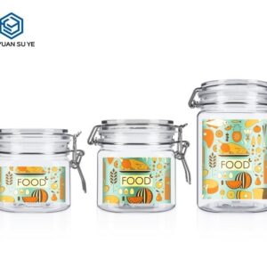 KY007PC - Hu Nhua PET Dung Tich Lon Dung Bao Quan Thuc Pham 500-1500ml