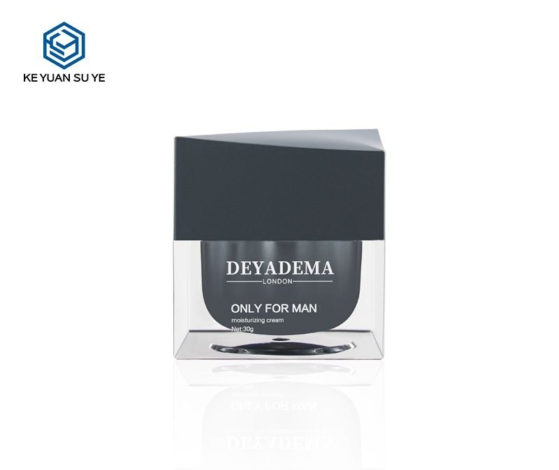 KY010AJ - Hũ Kem Acrylic Cao Cấp 50ml/100ml, Nắp Đôi Sang Trọng