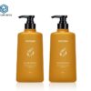 KY013 - Chai nhựa PET dung dich goi/xa 600ml nap bop