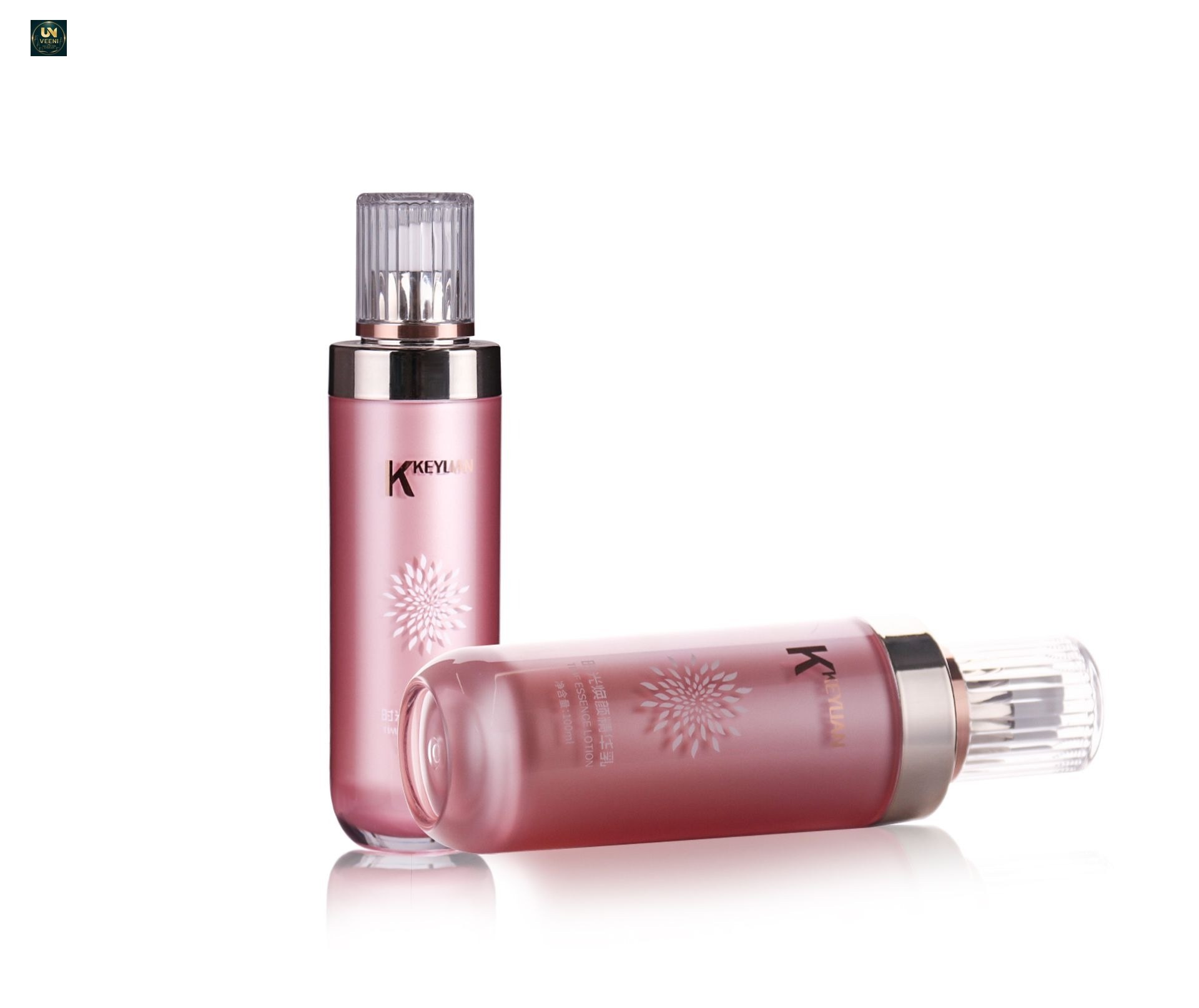 KY016 - Hũ Kem Dưỡng Acrylic Cao Cấp Màu Hồng 30g/50g