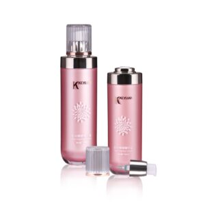 KY016 - Hũ Kem Dưỡng Acrylic Cao Cấp Màu Hồng 30g/50g