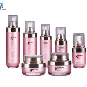KY016 - Hũ Kem Dưỡng Acrylic Cao Cấp Màu Hồng 30g/50g