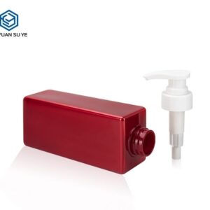 KY018 - Chai nhựa PET 450ml màu đỏ bóng đựng sữa tắm, dầu gội, dầu xả