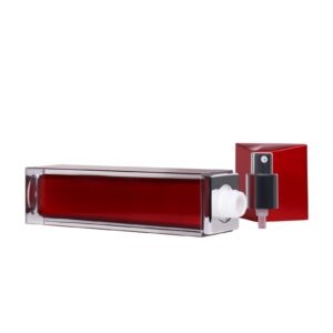 KY020 - Chai Xịt Dưỡng Acrylic Sang Trọng Màu Đỏ Kèm Hũ Kem Nắp Đặc Biệt