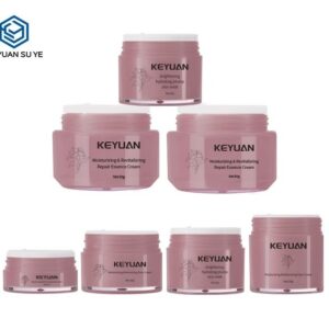 KY021 - Hũ Kem và Chai Acrylic Cao Cấp Màu Hồng Sang Trọng