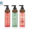 KY021 - Chai Nhựa PET Bơm Lotion 350ml Dáng Vuông, Cổ Viền Vân Gỗ