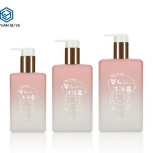 KY022-3 - Chai Nhựa PETG Đựng Sữa Tắm Bé 200ml/250ml/320ml, Bơm Hiệu Ứng UV