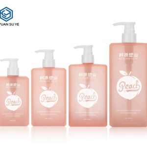 KY022-4 - Chai Nhua PETG Mau Hong Dao Nap Bom Lotion 120-500ml