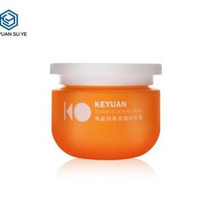 KY033-1PJ - Hũ Nhựa PET 250ml Màu Cam Đựng Kem Dưỡng, Dầu Xả