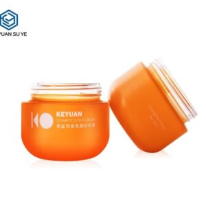 KY033-1PJ - Hũ Nhựa PET 250ml Màu Cam Đựng Kem Dưỡng, Dầu Xả