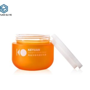 KY033-1PJ - Hũ Nhựa PET 250ml Màu Cam Đựng Kem Dưỡng, Dầu Xả