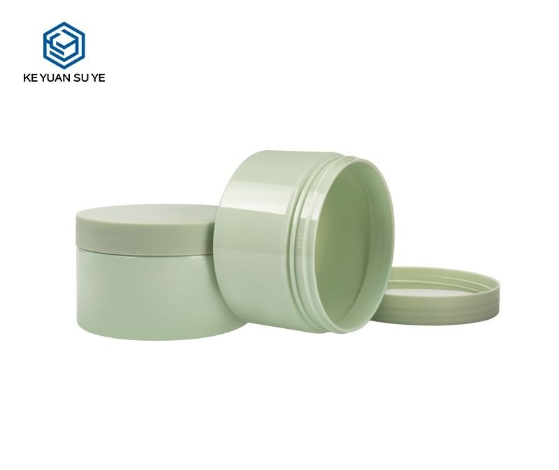 KY034PJ - Hu nhua PET 300ml kieu Avocado, tai che PCR, dung cho my pham