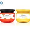 KY035PJ - Hu Kem Nhua PET 250ml Nap Van (Vang - Do)