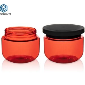 KY035PJ - Hu Kem Nhua PET 250ml Nap Van (Vang - Do)