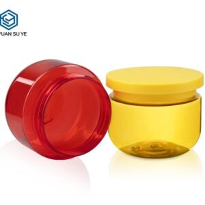KY035PJ - Hu Kem Nhua PET 250ml Nap Van (Vang - Do)
