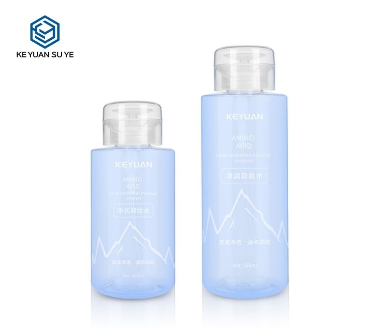 KY036 - Chai Nhựa PET Vòi Bấm Đựng Nước Tẩy Trang 300ml 500ml