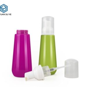 KY037 - Chai Nhựa PET Tạo Bọt Rửa Tay & Sữa Rửa Mặt, Xanh Lá & Hồng
