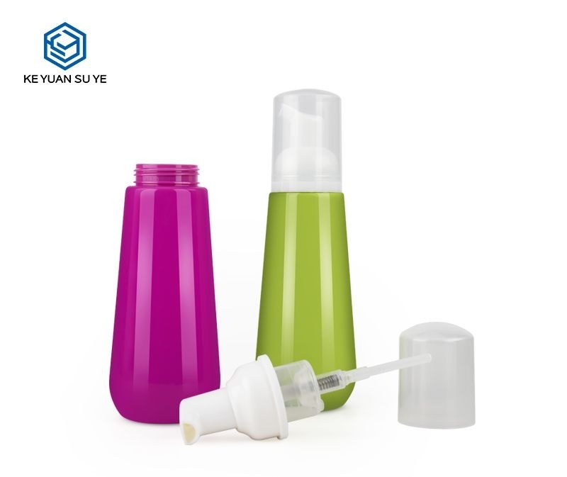 KY037 - Chai Nhựa PET Tạo Bọt Rửa Tay & Sữa Rửa Mặt, Xanh Lá & Hồng