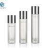 KY039 - Chai Nhựa PET Đựng Nước Hoa Hồng/Toner Mờ Nắp Bạc Chống UV