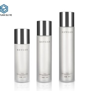 KY039 - Chai Nhựa PET Đựng Nước Hoa Hồng/Toner Mờ Nắp Bạc Chống UV