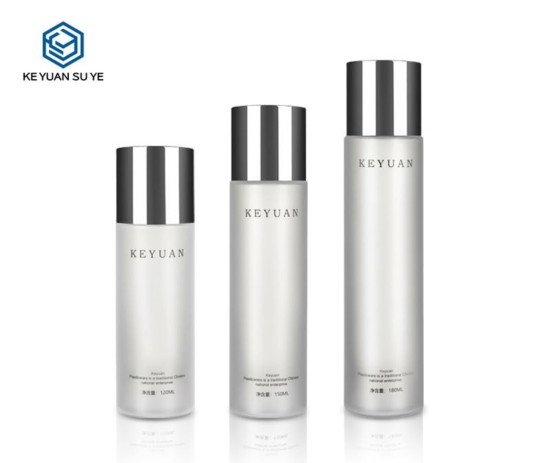 KY039 - Chai Nhựa PET Đựng Nước Hoa Hồng/Toner Mờ Nắp Bạc Chống UV