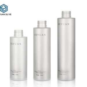 KY039 - Chai Nhựa PET Đựng Nước Hoa Hồng/Toner Mờ Nắp Bạc Chống UV