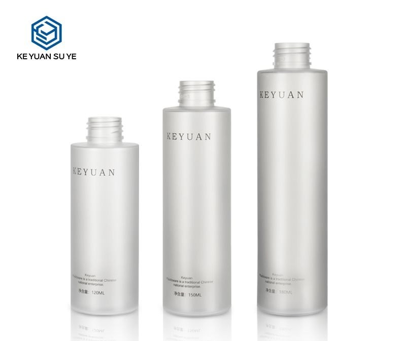 KY039 - Chai Nhựa PET Đựng Nước Hoa Hồng/Toner Mờ Nắp Bạc Chống UV