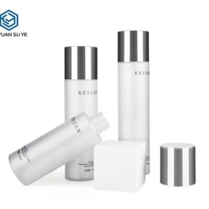 KY039 - Chai Nhựa PET Đựng Nước Hoa Hồng/Toner Mờ Nắp Bạc Chống UV