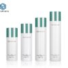 KY040 - Chai Toner Nhựa PET Trắng Nắp Vặn Xanh UV Cao Cấp