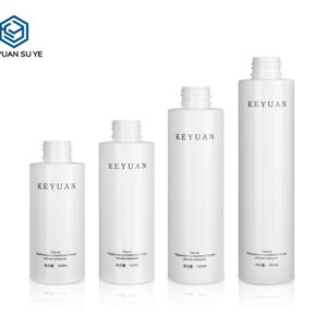 KY040 - Chai Toner Nhựa PET Trắng Nắp Vặn Xanh UV Cao Cấp