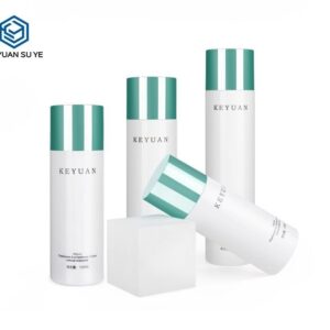 KY040 - Chai Toner Nhựa PET Trắng Nắp Vặn Xanh UV Cao Cấp